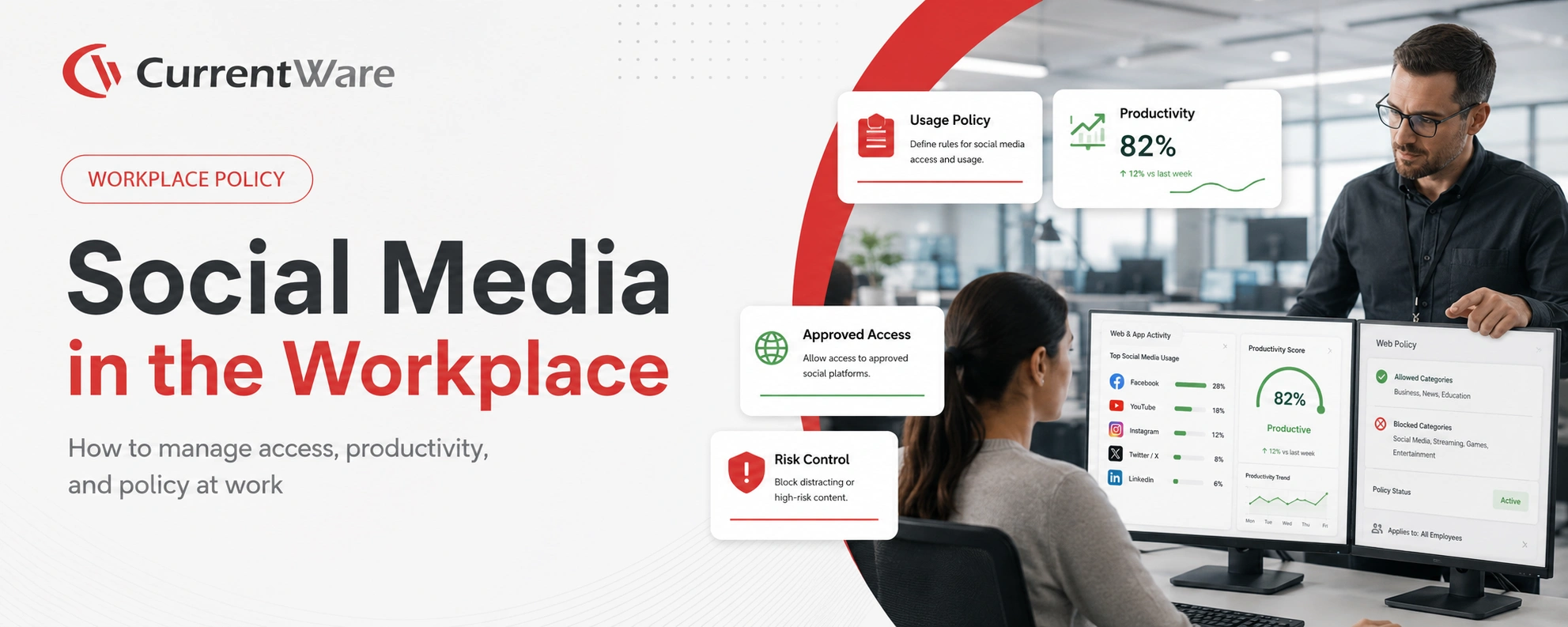 How to manage the use of social media in the workplace