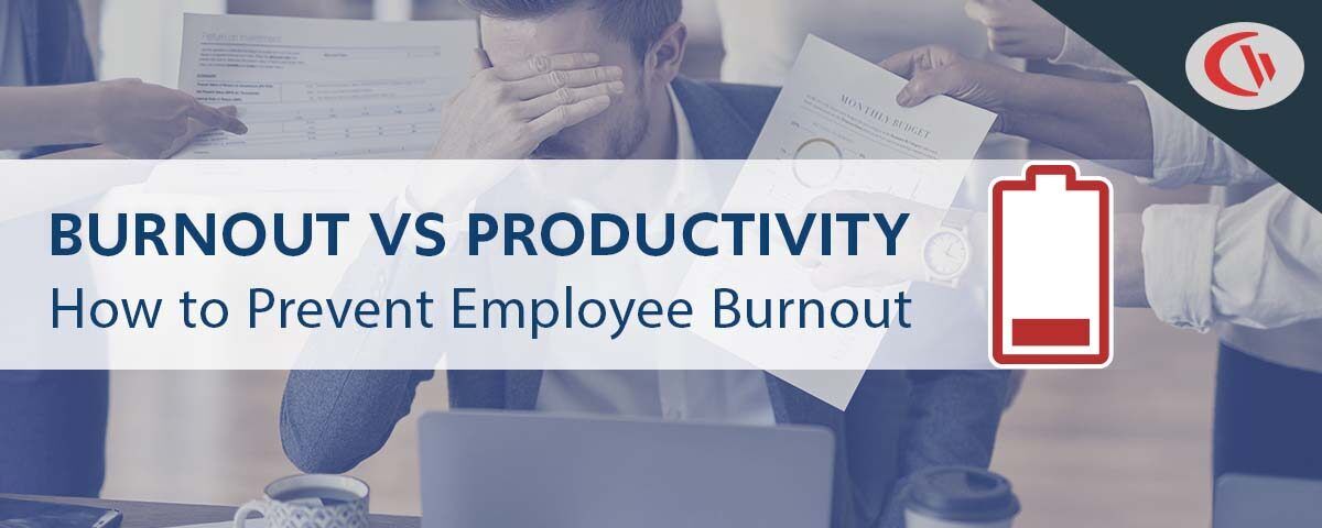 burnout vs productivity: how to prevent employee burnout