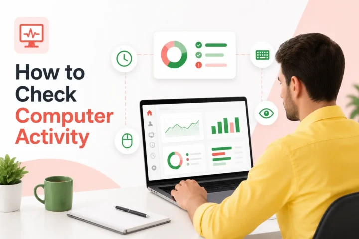 how to check recent computer activity