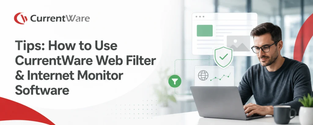 Tips How to use CurrentWare web filter & Internet Monitor Software
