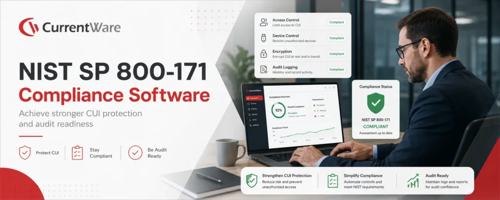 NIST SP 800171 compliance software