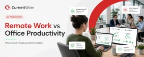 Remote work vs office productivity