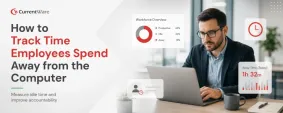 how to track time employees spend away from computer