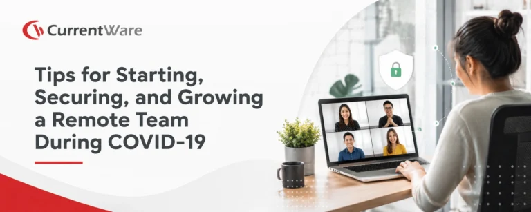 Tips for starting securing, and growig a remote team during covid-19