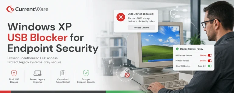 Windows XP USB blocker for endpoint security