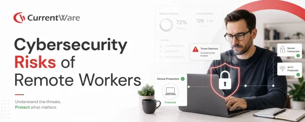5 cybersecurity issues of remote workers (& how to mitigate them)